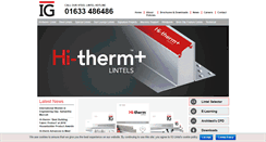 Desktop Screenshot of iglintels.com